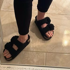 Birkenstock Papillio Shearling shoes